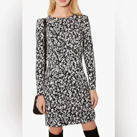 Karen Millen | Dresses | Karen Millen Blue Leopard Print Long Sleeve Satin Dress Brand New Size 6 | Poshmark Karen Millen | Dresses | Karen Millen Blue Leopard Print Long Sleeve Satin Dress Brand New Size 6 | Poshmark